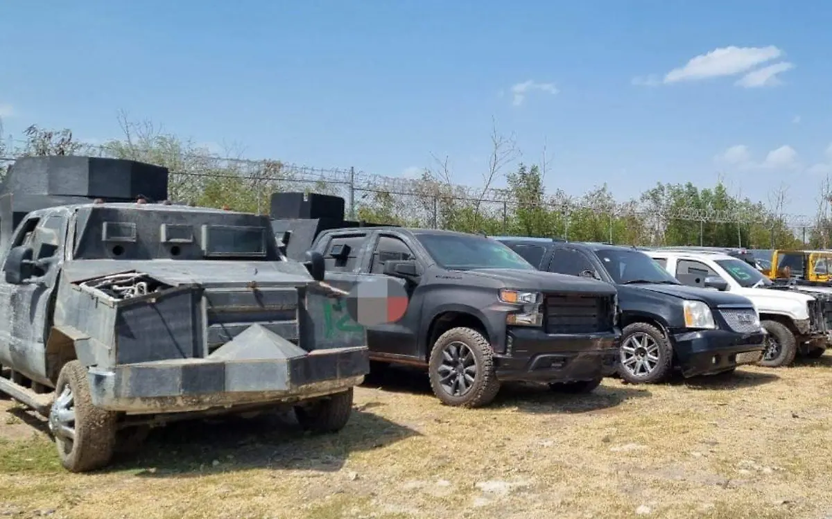 Decomisan explosivos caseros, armas y 12 vehículos blindados en Tamaulipas Cortesía, Vía Cuartoscuro (Imagen de aspecto)